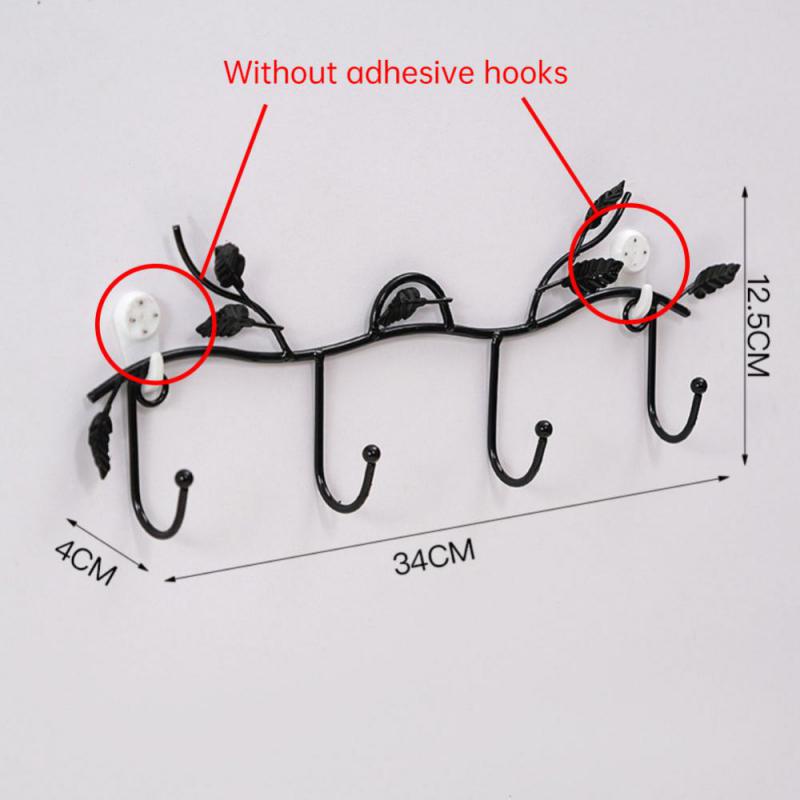 Creative iron hook key xuan closed into the door of the door frame wall hanging hanger clothing shop wall decoration