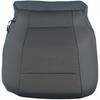 Medium Gray Cloth Driver Side Bottom Seat Cover Compatible with Ford F150 XLT 2015 2016 2017 2018