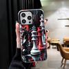 Competitive Chess Game Shockproof Phone Case for iPhone 17 Air 16 16E 15 Pro Max 14 Plus 13 Mini 12 Back Cover Anti Fall Fundas