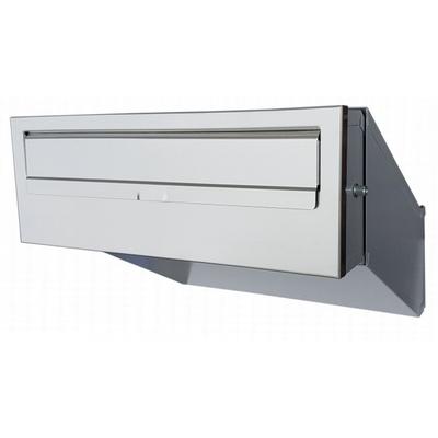 Mailbox For Building In Stainless Steel Front - Skl Smn