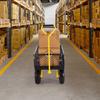Steel Garden Cart 500lb Capacity Heavy Duty Yard Wagon Cart 10in Tires