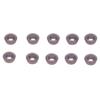 10Pcs Carbide Turning Inserts Indexable Coated for Wood Milling CNC Lathe Tools RDMT0802MOTN