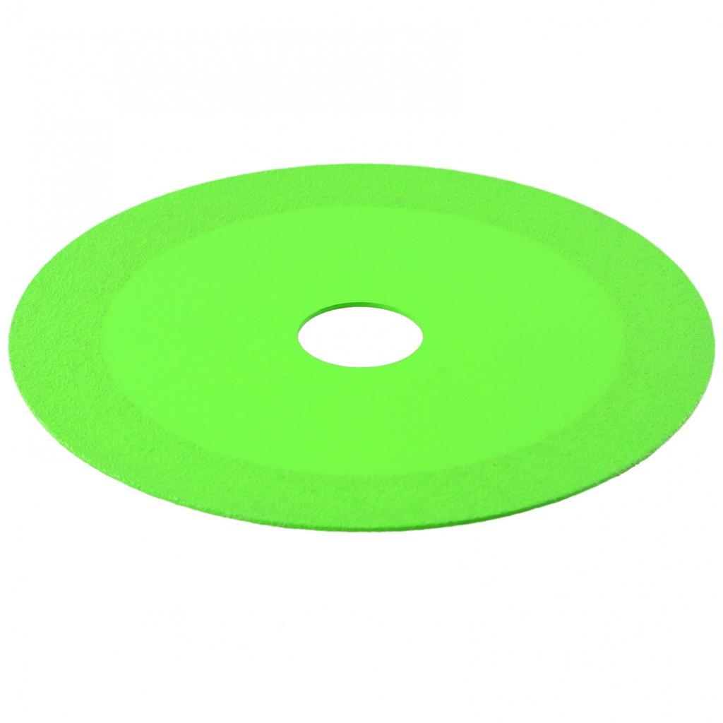 100 Type Angle Grinder Glass Cutting Disc 1mm Accurate Green Brand New