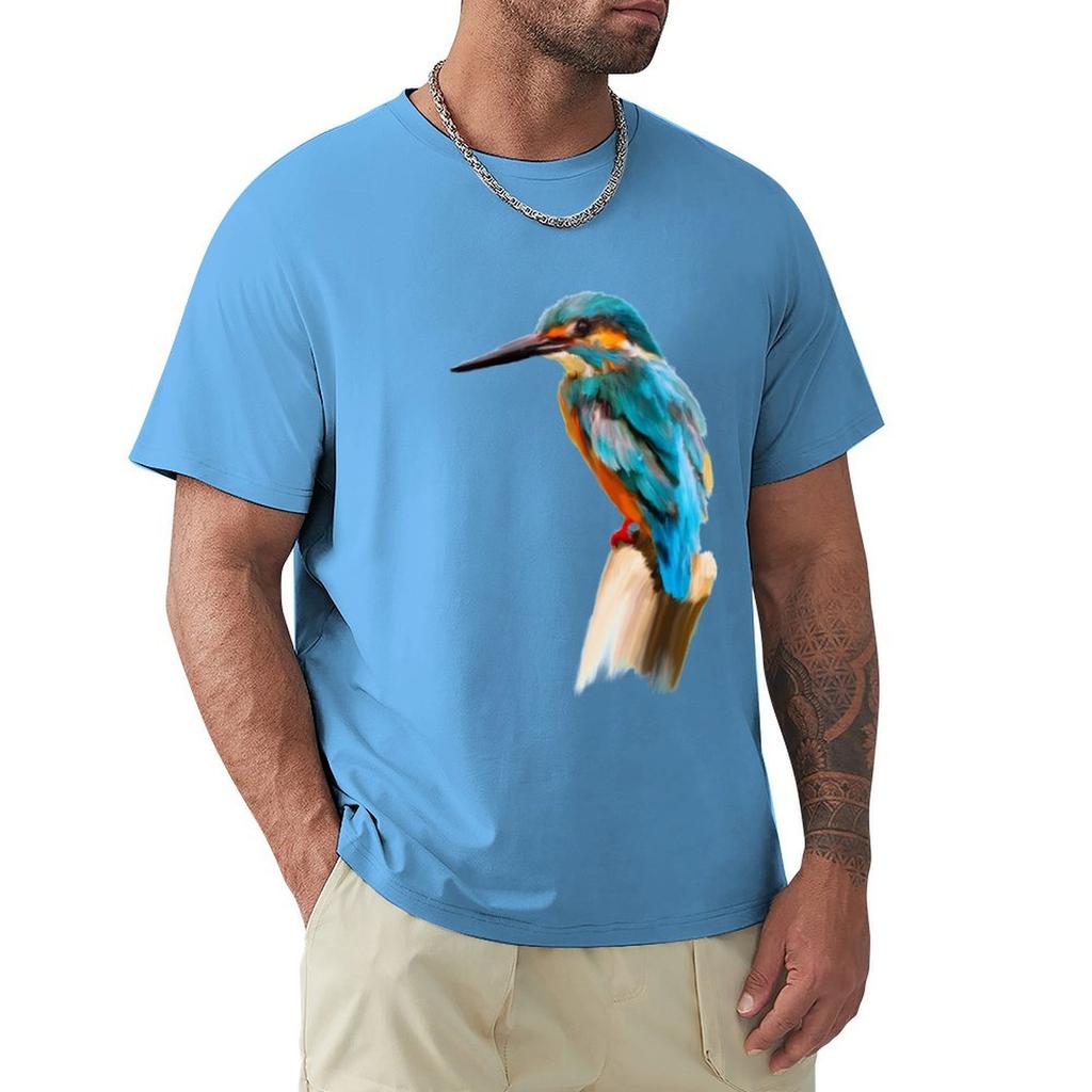 King Birb T-Shirt Shirts Graphic Tees Summer Clothes Graphic Tee Shirt Graphic Tees For Men