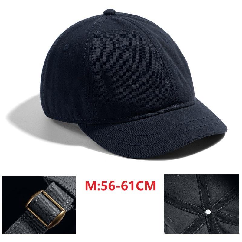 Adjustable Men and Women Sun Hat Breathable Short Brim Baseball Cap