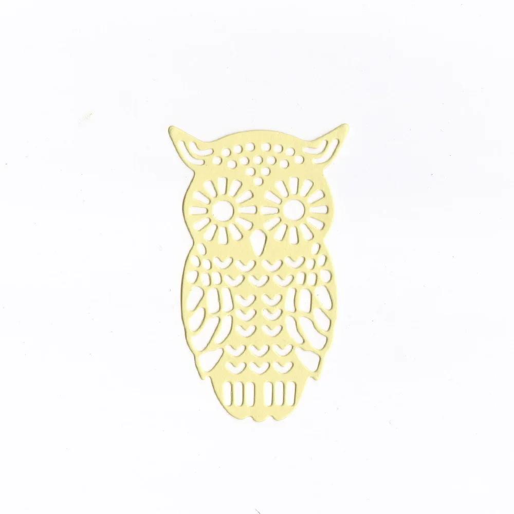 New Scrapbook DIY Owl Cutting Dies Embossing Flower Carbon Steel Die and Pasting Background