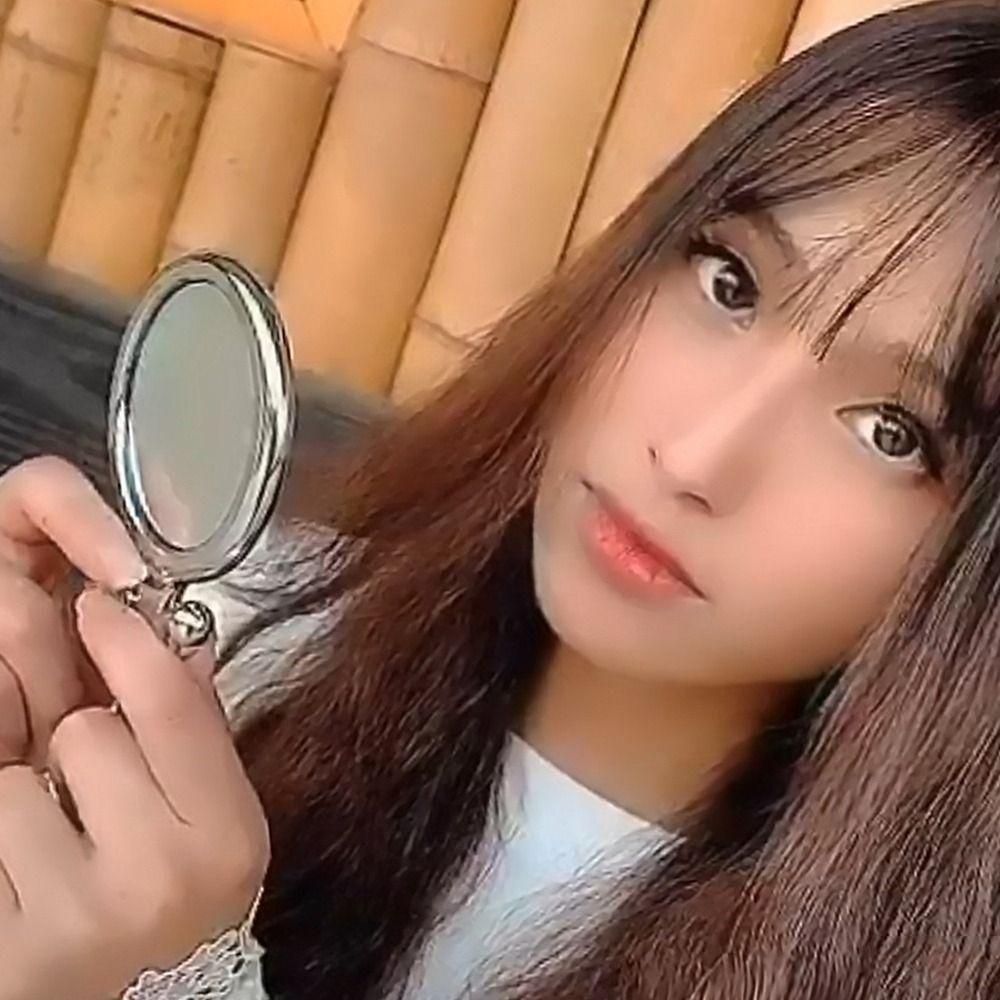 Vanity Mirror Travel Accessories Cosmetic Mirror Magnifying Makeup Mirror Folding Stand Mirror