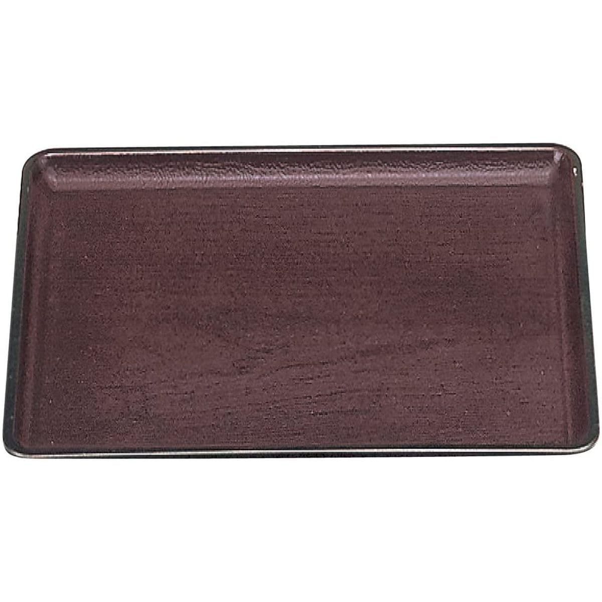 Paulownia Wood Kaiseki Shintame Size 50cm x x Made of Simple Made in Japan J-kitchens Non-Slip Tray, 50cm, Grain, Tray, SL, 39.6cm 1.8cm, Plastic,