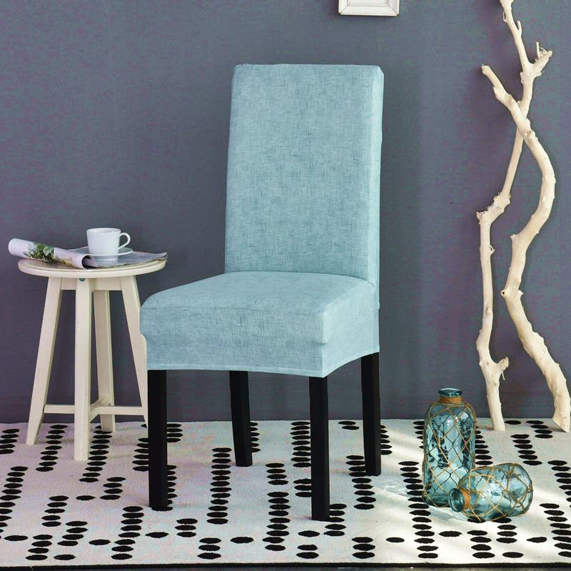 Bedruckter Stuhlbezug Stretch Schmutzabweisende Überwürfe Elastischer Sitzbezug für Hochzeitsparty Zuhause Küche Büro Esszimmer Wohnzimmer