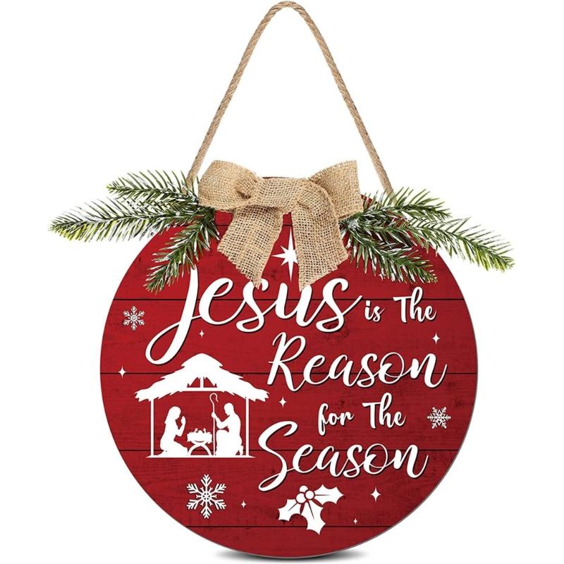 

Bright Red Easters Wooden Sign Innovative Red or White Easters Wall Hanging Welcome Sign For Holiday Spirits червоний