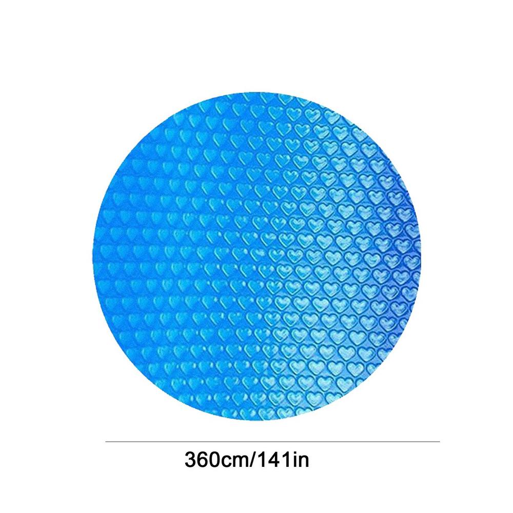 Poolabdeckung Rechteckig Rund Solar Sommer Wasserdicht Pool Wanne Staub Outdoor PE Luftpolsterfolie Decke Zubehör Poolabdeckung