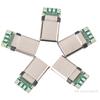 5Pcs USB 3.1 Type C Male DIY Solder Plug Connector Socket Attached PC Board