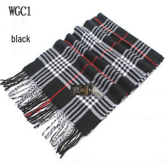 Autumn/Winter 2018 Unisex Imitation Cashmere Scottish Plaid Scarf/Shawl