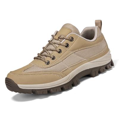 Autumn Sneakers Men's Outdoor Breathable Hiking Shoes Soft Sole Sneakers for Camping Low-top Boots Women