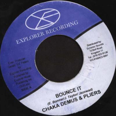 7-Zoll Schallplatte CHAKA DEMUS & PLIERS - Bounce It KEINE Explorer Record Jamaika Reggae, Ska & Dub Gebraucht