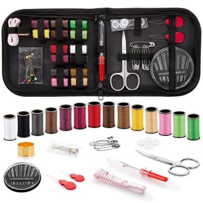 1 Set Nähsets Tragbare Bekleidung Nähbox Set Sticknadel Faden Aufbewahrungskoffer Haushalt Nähpack Werkzeuge für Schnelle Reparatur