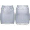 Summer Casual Mini Skirt Ladies Basic Skirt Underdress Half Slips Petticoat Underskirt