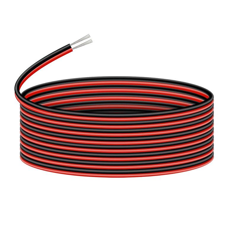 Consult Before Use: UL2468 Red/Black Parallel Stranded Wire, 14-28AWG Electronic Terminal Connection Wire