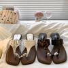 2025 Retro Women's Platform Toe-Loop Sandals – Trendy Summer Flip-Flops
