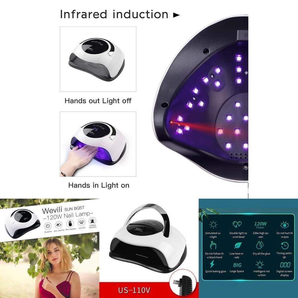 Advanced Portable 120w High Power Nail Dryer For Quick And Even Gel Curing