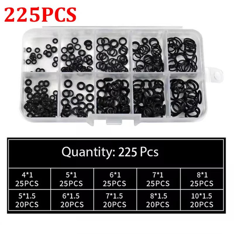 Rubber O Ring Set Gaskets Seal Nitrile Rubber Bands High Pressure O-Rings Repair Kit Sealing Elastic Band O Rubber