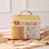 Floral large-capacity cosmetic bag waterproof portable travel storage bag