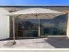 Garden Parasol 300X400Cm Bolzano Santorino Aluminum Sand