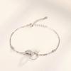 New Fashion Japanese and Korean Bracelet Exquisite and Sweet Love Ring Temperament Bracelet Hand Jewelry Women