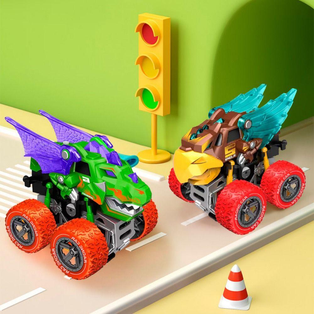 

Lighting Pull Back Toy Car Sound Effects Inertia SUV Car Boy Children