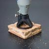 Rotary Router Milling Cutter Dedicated Locator Wood Carving Tools Fixed Base Woodwork Power Lectric Mill Locator Twist Drill Bit