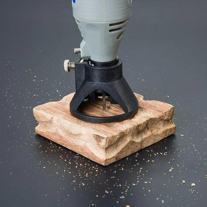Rotary Router Milling Cutter Dedicated Locator Wood Carving Tools Fixed Base Woodwork Power Lectric Mill Locator Twist Drill Bit