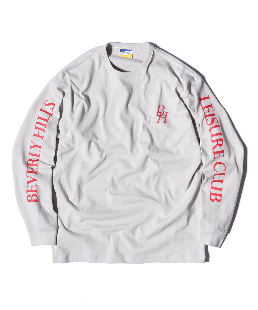CALIFORNIA PROJECT Bh Leisure Club L/S T-Shirts (Gray)