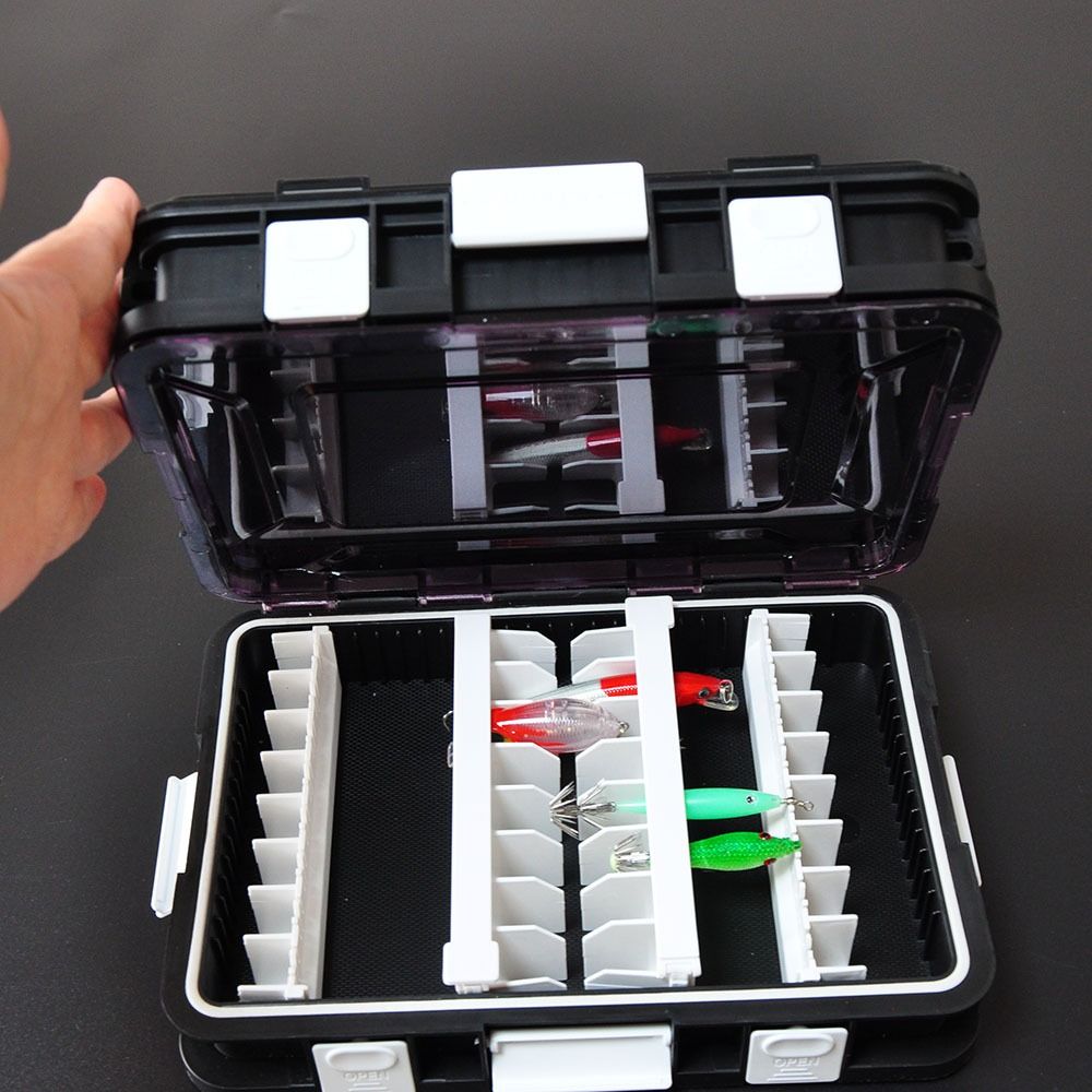 Multi-compartment Fishing Tackle Box Portable Design Portable Tackle Box  Fishing Enthusiasts