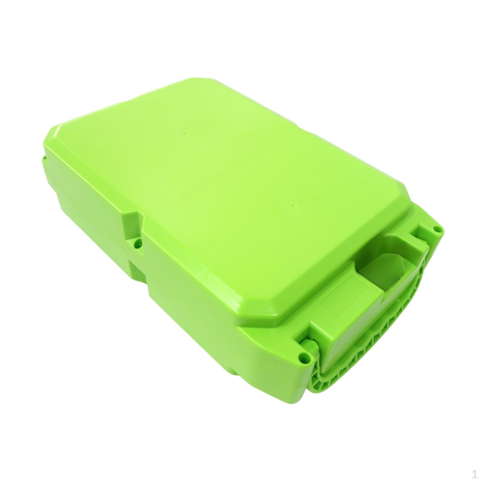 Battery Box Case DIY with Handle 18650 Holder Professional Outer Shell for Electric Garden Tool зелёный 2325₽