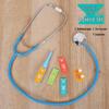 Kids' Wooden Doctor & Nurse Role Play Toy Set with Stethoscope