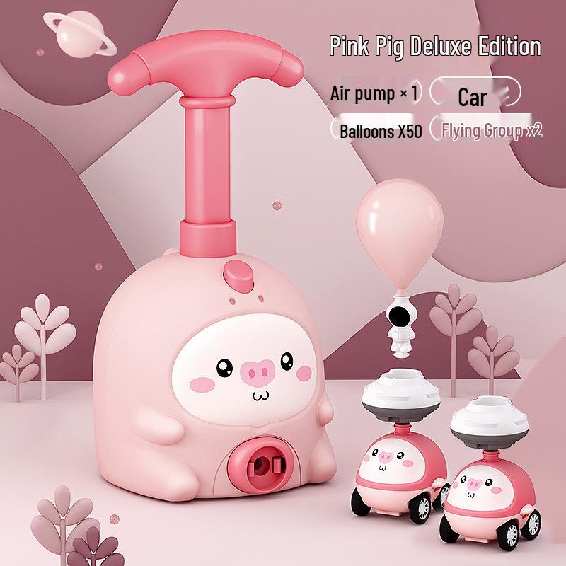 TikTok Kids' Little Pig Balloon Car - Fun Interactive Educational Toy Sensation