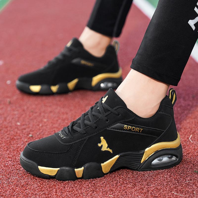 Spring New Student Running Shoes Shock-absorbing Sports Casual Shoes Fashion Youth Air Cushion Shoes Low-top Shoes Cold Sticky Shoes