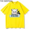Hololive VTuber T-skjorte Unisex Harajuku tegneserie-grafikk-t-skjorter Unisex-tilfeldig bomullst-skjorte Herre Anime Kawaii Shirakami Fubuki T-skjorte