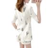 Women's Summer 2025 Fashionable Blazer Shorts Two-Piece Suit