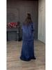 2025 Women's Cross-Border Button Cardigan & Slimming Long Dress Set