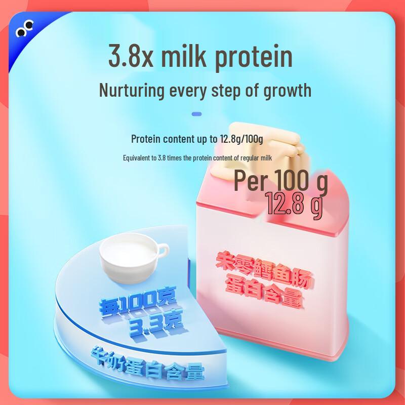 Wei Ling DHA High Protein Cod Sausage Snack