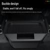 Suitable for Tesla Model Y Armrest Box Rear Storage Organizer and Car Trash Bin