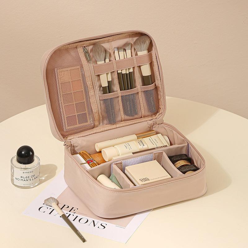 Große Kapazität Wasserdicht Tragbar Reise Make-up Tasche Damen Kosmetik Aufbewahrung Organizer