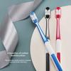 Doctor Bai Wanshu Soft Bristle Toothbrush, Japanese-Style, Small Head, Family Pack for Couples, Unisex