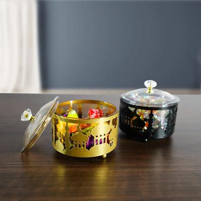 Middle East Arab Muslim Dessert Storage Containers Decorative Ornament Eid Tableware Candy Plate Kitchen Organizer Serving Tray