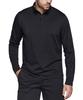 Teseulla Brushed Fleece Running Quarter-Zip Training T-Shirt