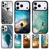 Surfing Wave Shockproof Phone Case for iPhone 17 Air 16e 15 11 12 14 13 Pro Max Cover Coque