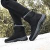 Winter Herren Damen Sneaker Stiefel Plüsch Trekkingschuh Schuhe Rutschfeste Stiefeletten Wasserdichtes Kunstleder Warme Schneestiefel Herren