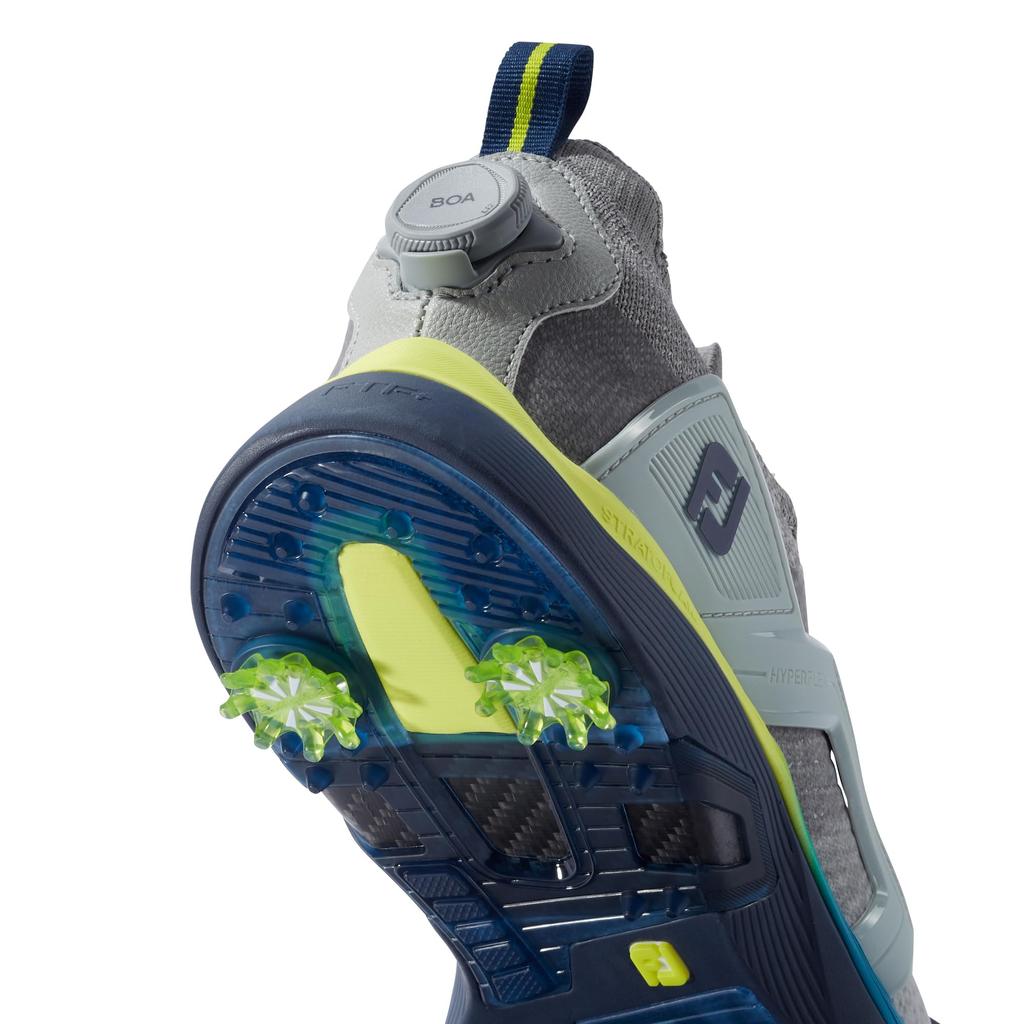 Golf Shoes Hyperflex Carbon BOA Light cm 3E [Footjoy] Men's Gray/Blue 25.0