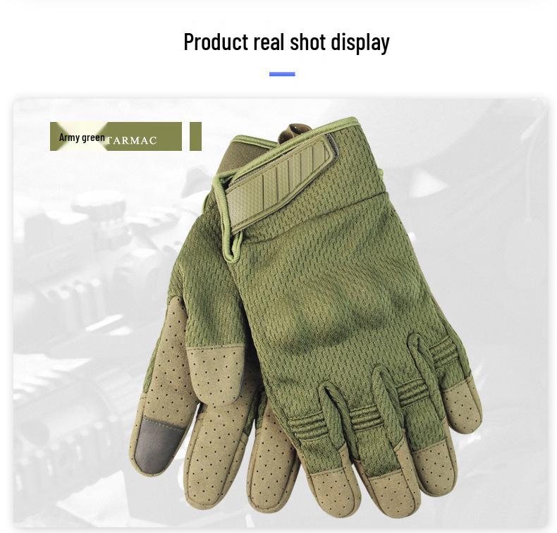 Touchscreen Vollfinger Multifunktionale Sport Handschuhe - Atmungsaktiver Motorrad & Bergsteigen Schutz